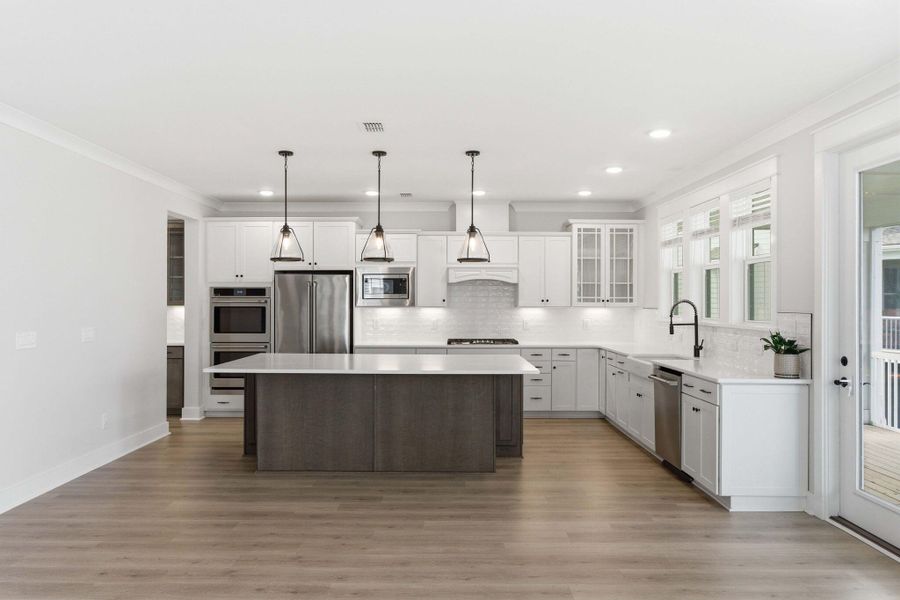 Furnished interior view inside a new home in Liberty Hill Farm, Mount Pleasant (Image 11).