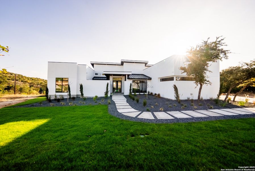 Exterior details and patio area of a home in , San Antonio (Image 3). Exterior details and patio area of a home in , San Antonio (Image 3).