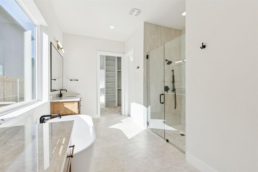 Furnished interior view inside a new home in , Roanoke (Image 8).