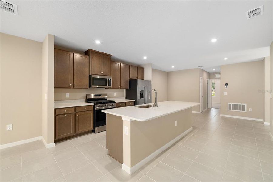 Furnished interior view inside a new home in , Lady Lake (Image 8). Furnished interior view inside a new home in , Lady Lake (Image 8).