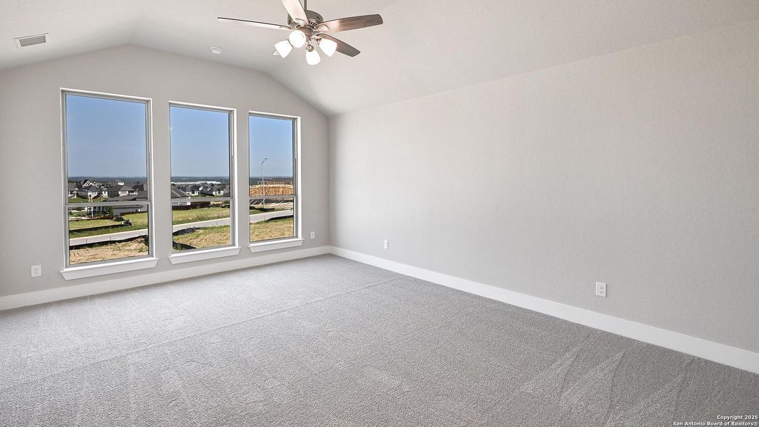Spacious, unfurnished interior of a new home in Homestead 65', Schertz (Image 27). Spacious, unfurnished interior of a new home in Homestead 65', Schertz (Image 27).