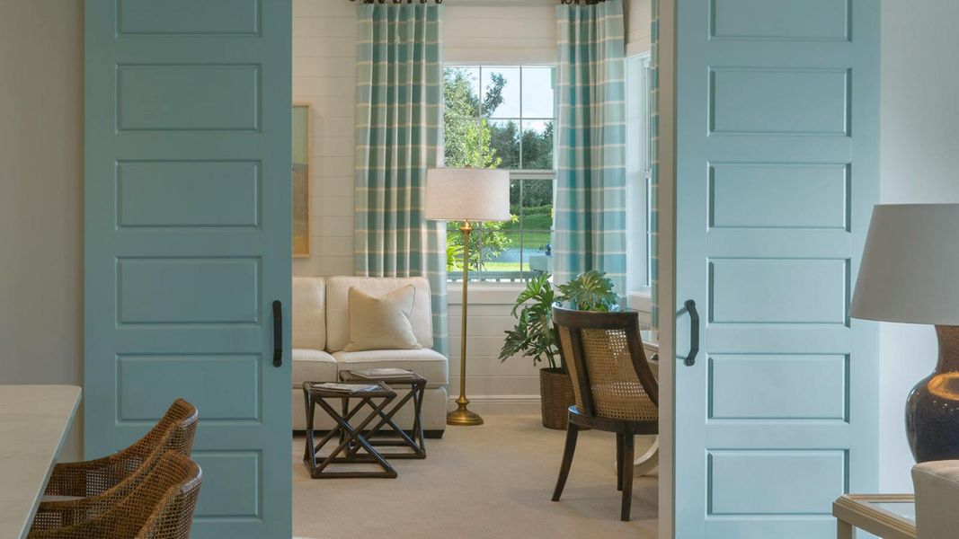 Furnished interior view inside a new home in Canoe Creek Real Estate and Homes for Sale in Parrish, FL - Neal Communities, Parrish (Image 16).