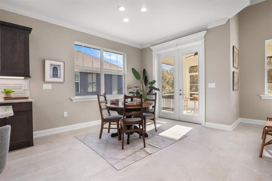 Furnished interior view inside a new home in Lake James, Lakeland (Image 33).