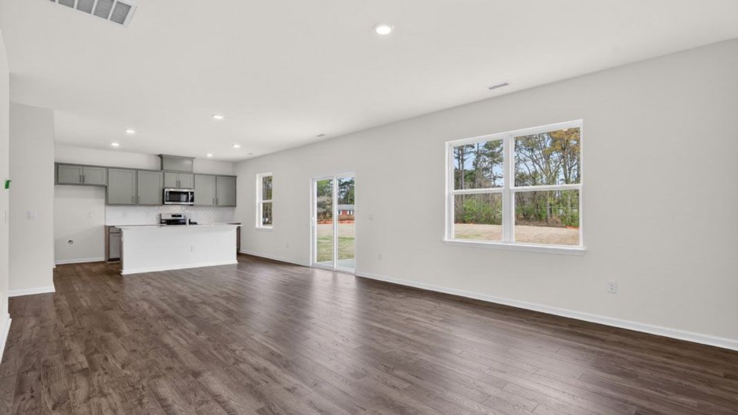 Spacious, unfurnished interior of a new home in The Landing at Winston Pointe, Clayton (Image 15).