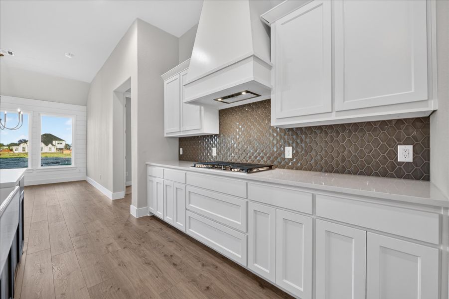 Furnished interior view inside a new home in Paloma Ranches, Justin (Image 9).