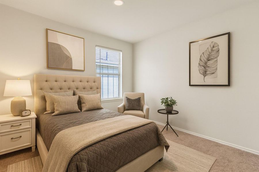 Furnished interior view inside a new home in Carlson Place, Georgetown (Image 6).