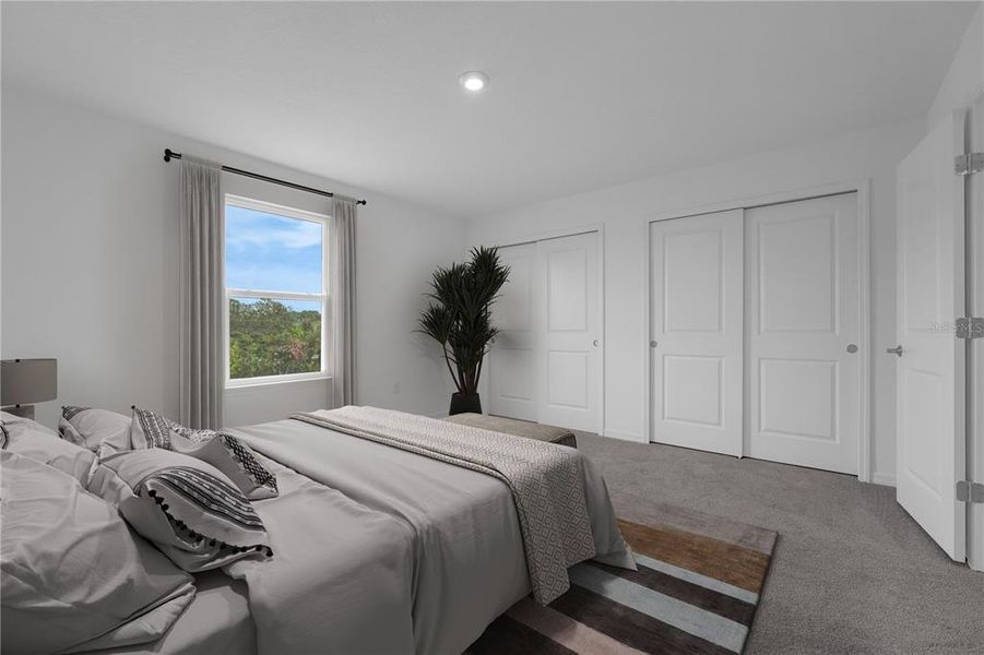 Furnished interior view inside a new home in Hidden Cove, Eustis (Image 17).