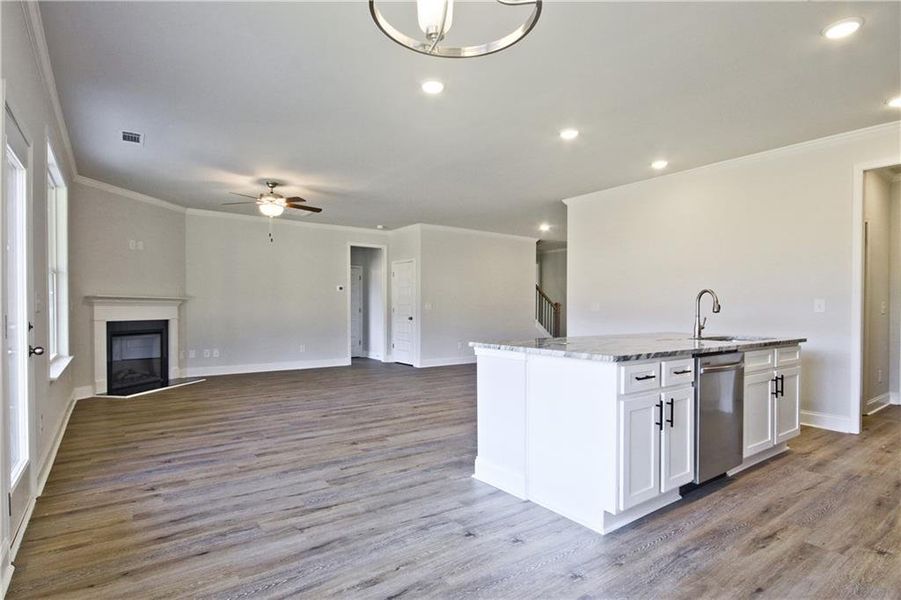 Spacious, unfurnished interior of a new home in Highland Park, Stonecrest (Image 22).