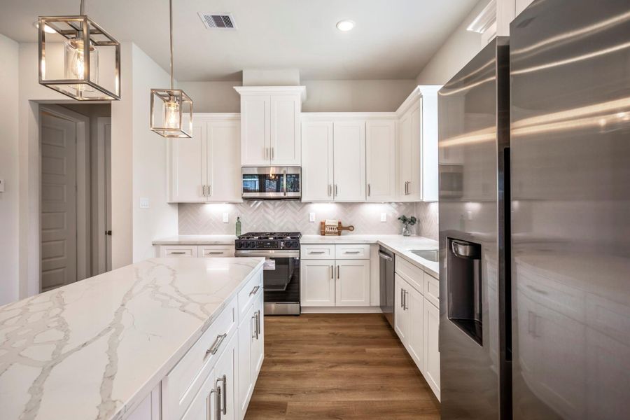 Furnished interior view inside a new home in , Houston (Image 13). Furnished interior view inside a new home in , Houston (Image 13).