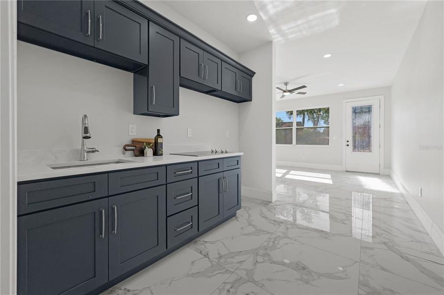 Furnished interior view inside a new home in , Tampa (Image 10).