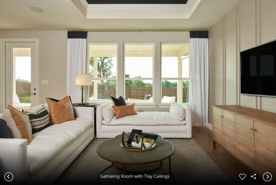 Interior photos- Photo of Del Webb model home with same floor plan, not of actual home listed.