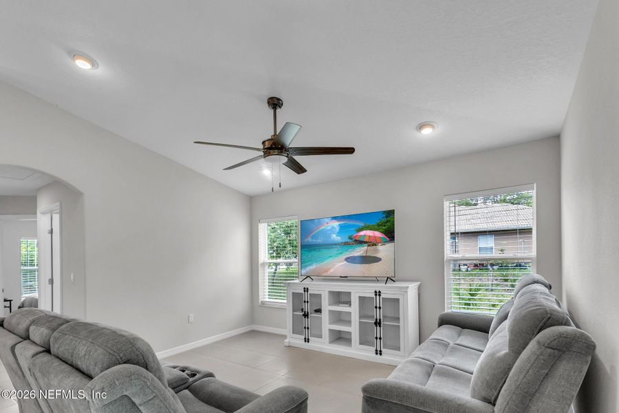 Furnished interior view inside a new home in , Palm Coast (Image 17).