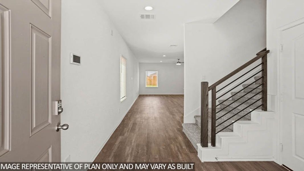 Representative unfurnished interior of a home built from the Kate by D.R. Horton in Cypress Green, Hockley (Image 9). Representative unfurnished interior of a home built from the Kate by D.R. Horton in Cypress Green, Hockley (Image 9).