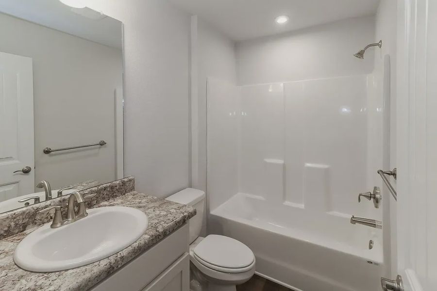 Furnished interior view inside a new home in Parkland Place, Pace (Image 5).