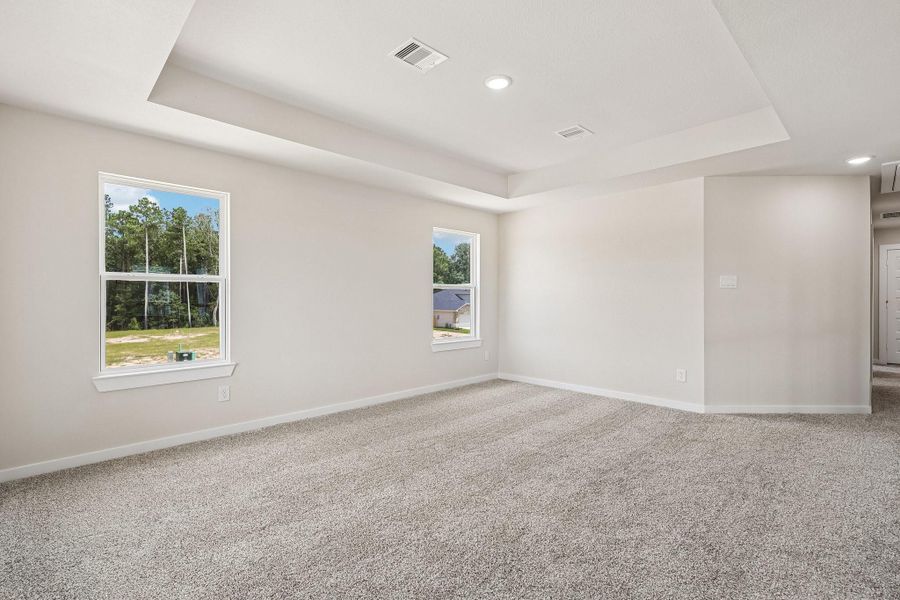Spacious, unfurnished interior of a new home in Granger Pines, Conroe (Image 12). Spacious, unfurnished interior of a new home in Granger Pines, Conroe (Image 12).