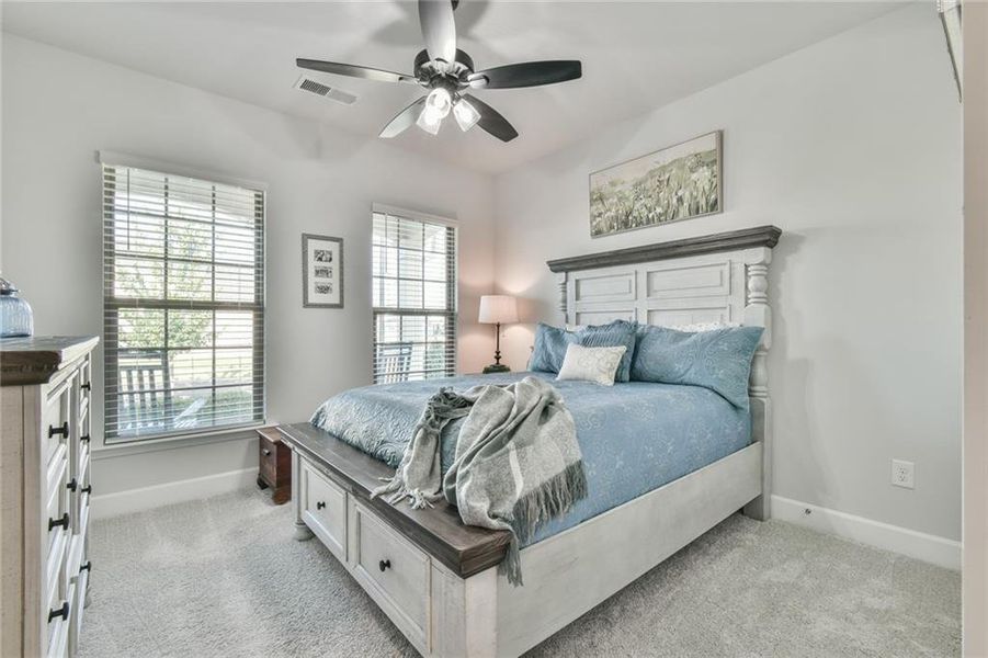 Furnished interior view inside a new home in , Hoschton (Image 24).