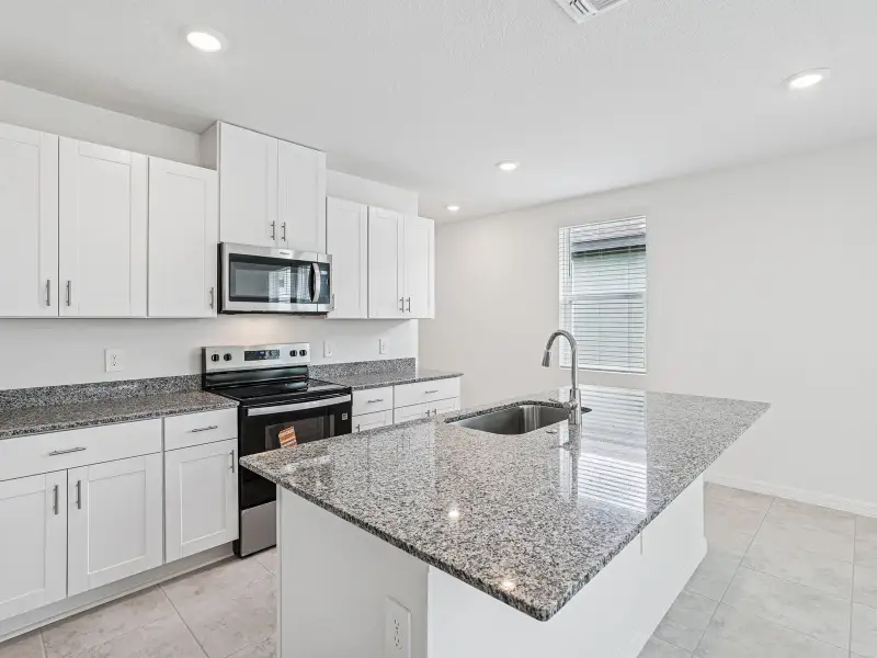 Furnished interior view inside a new home in Hamilton Bluff - Classic Series, Lake Hamilton (Image 4).