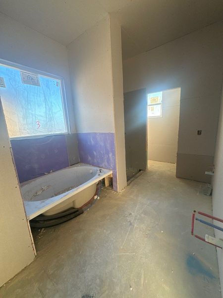 In-progress construction of a new home in Cedar Ridge Estates, Anna, TX (Image 8).