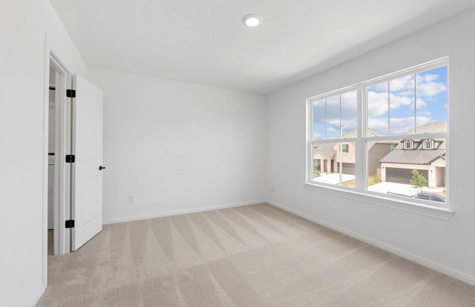 Spacious, unfurnished interior of a new home in Horizon Lake, Leander (Image 22). Spacious, unfurnished interior of a new home in Horizon Lake, Leander (Image 22).