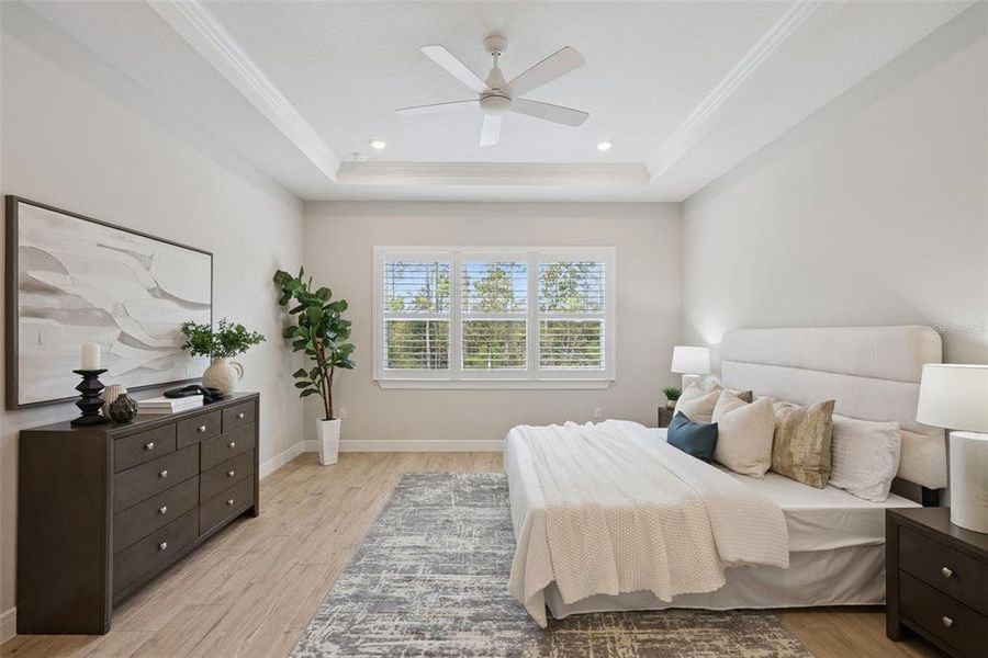 Furnished interior view inside a new home in Del Webb Sunbridge, St. Cloud (Image 40). Furnished interior view inside a new home in Del Webb Sunbridge, St. Cloud (Image 40).