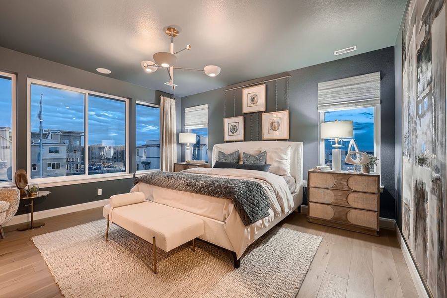 Representative furnished interior of a home built from the Dynamic by Boulder Creek Brands LLC in Baseline, Broomfield (Image 7).