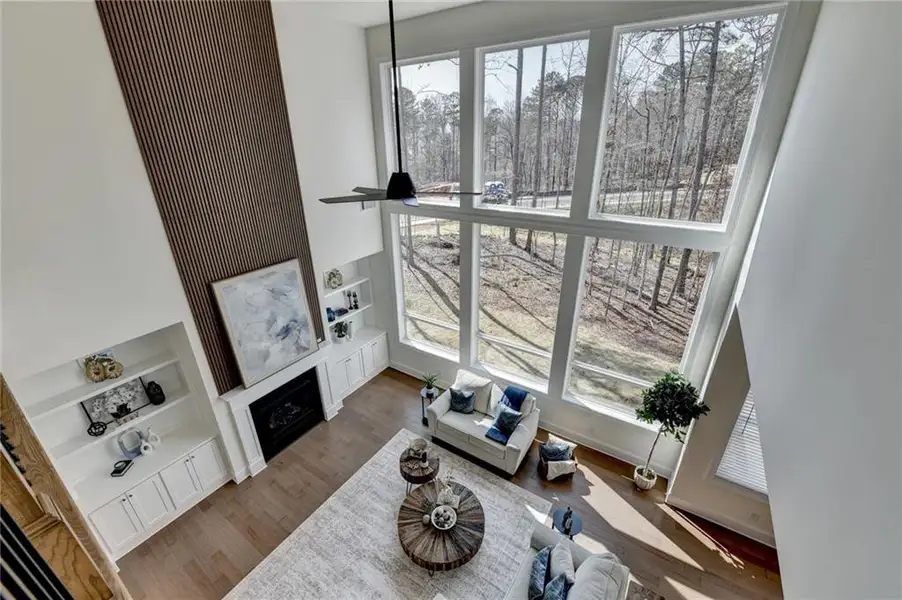 Furnished interior view inside a new home in , Cumming (Image 49).