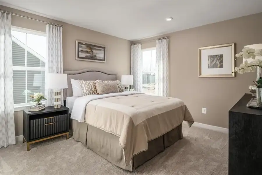 Furnished interior view inside a new home in Eagles Crest, Commerce (Image 25).