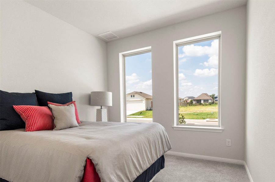 Furnished interior view inside a new home in Blanco Vista, San Marcos (Image 17).