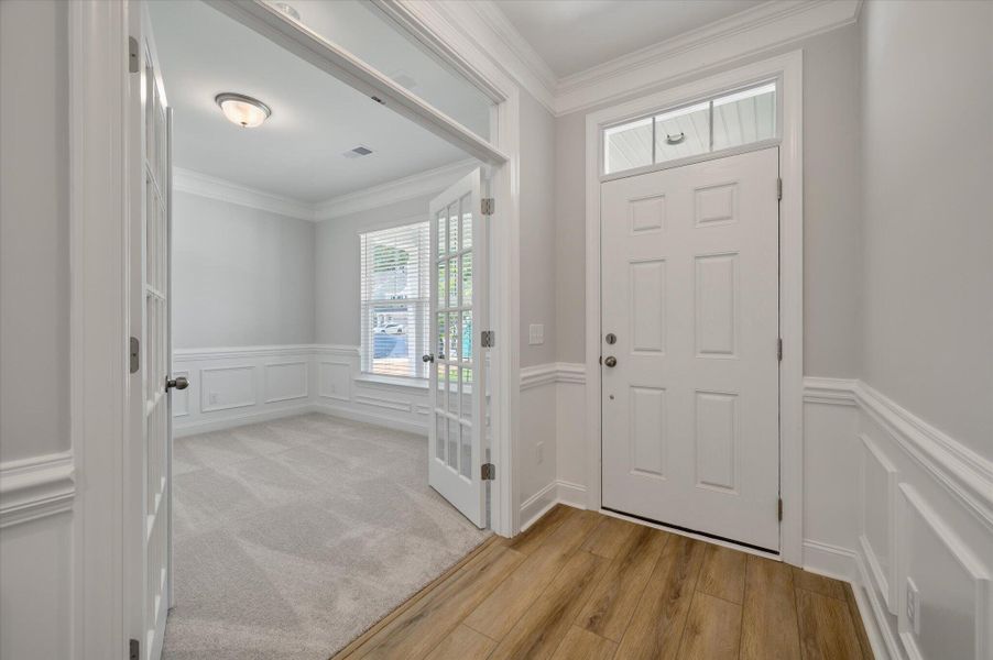 Spacious, unfurnished interior of a new home in Parker's Preserve, Ridgeville (Image 36).