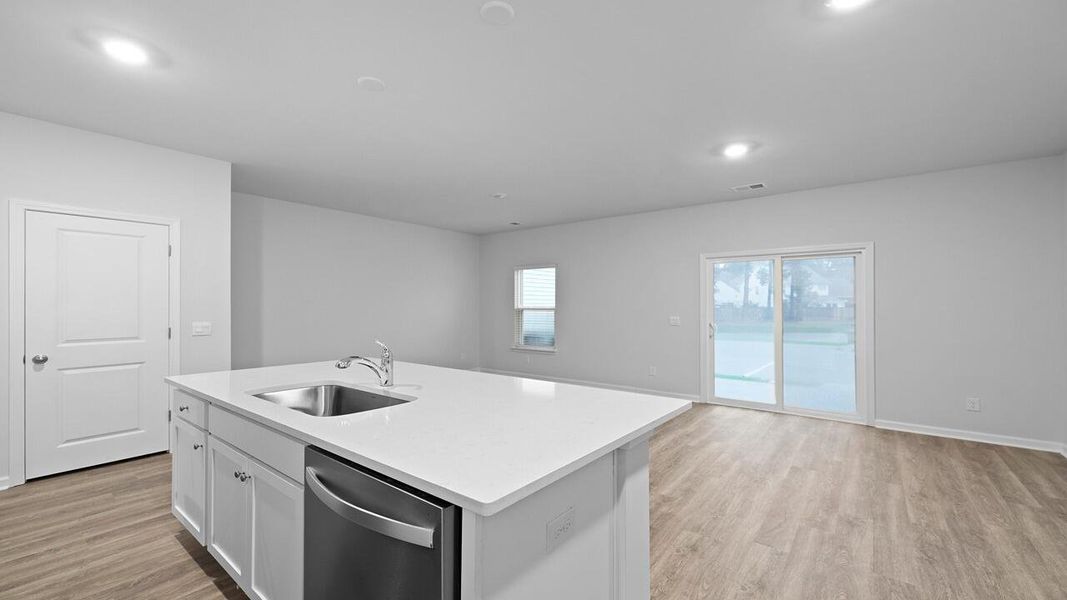 Furnished interior view inside a new home in Garbon Fields, Summerville (Image 12).