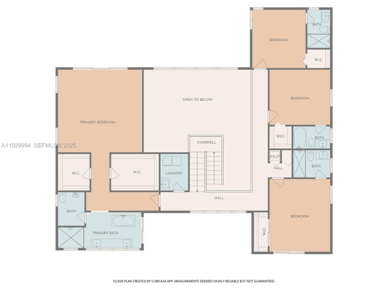 2D floor plan layout of this home in , Weston, FL (Image 7). 2D floor plan layout of this home in , Weston, FL (Image 7).