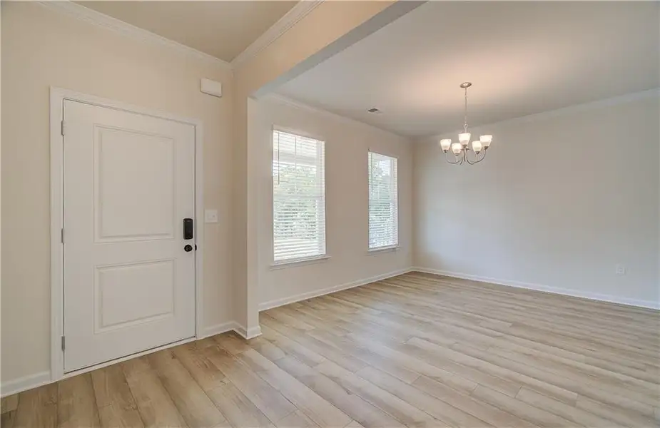 Spacious, unfurnished interior of a new home in , Lawrenceville (Image 16).