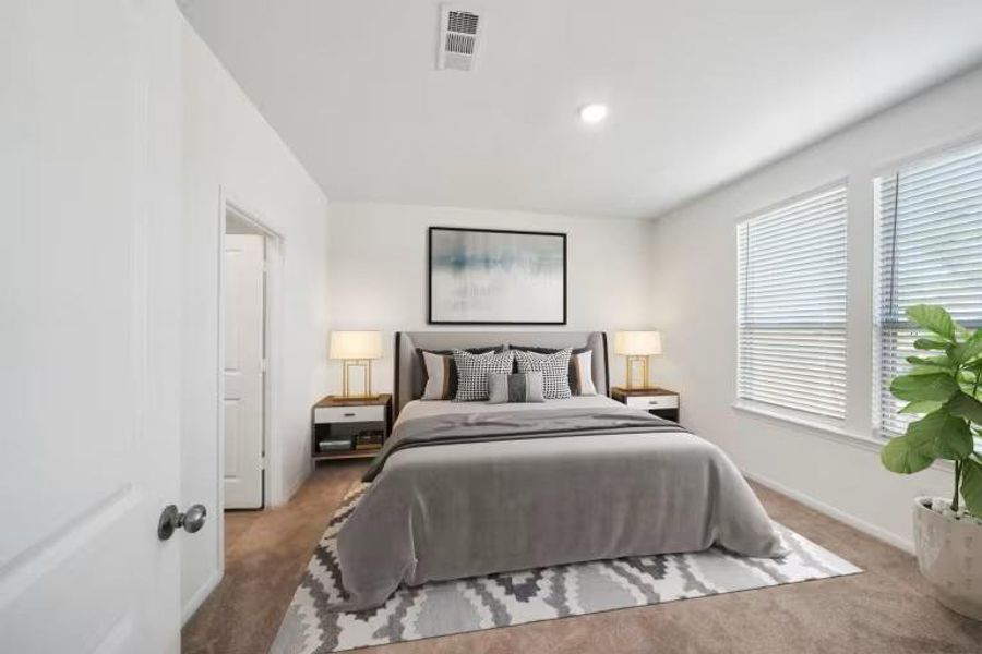 MODEL HOME images may NOT be consistent with the finished product.