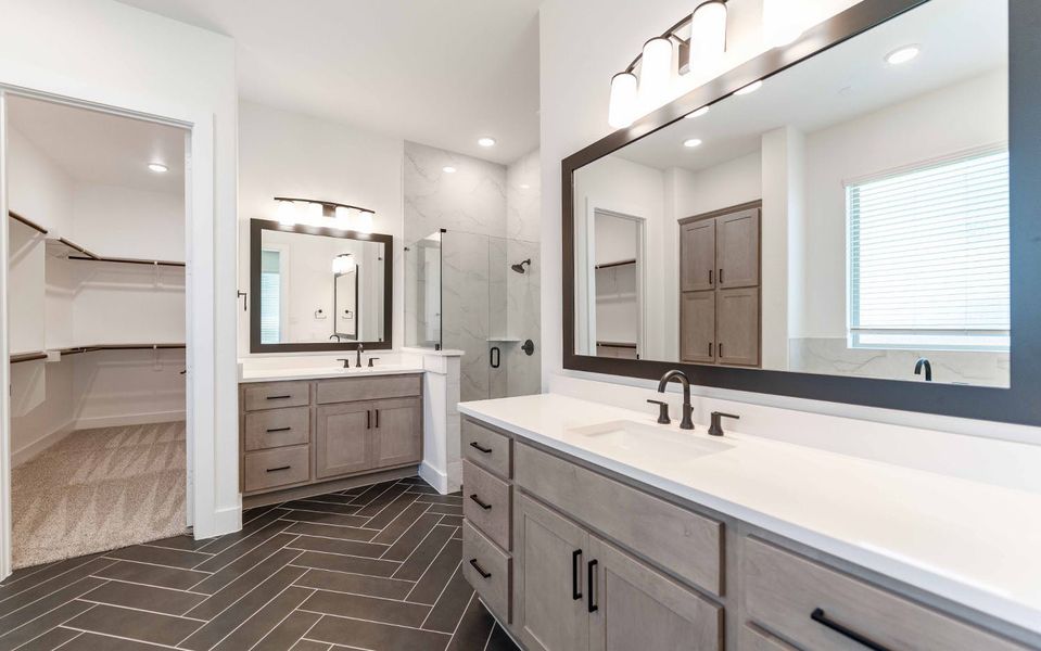 Furnished interior view inside a new home in Solterra, Mesquite (Image 8).