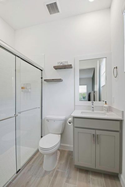 Furnished interior view inside a new home in Arden: The Waterford Collection, Loxahatchee (Image 10).