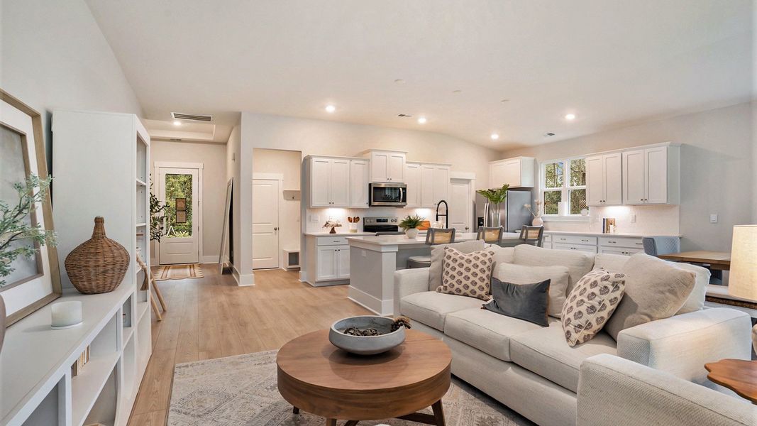 Furnished interior view inside a new home in Coastal Farms, Conway (Image 14).