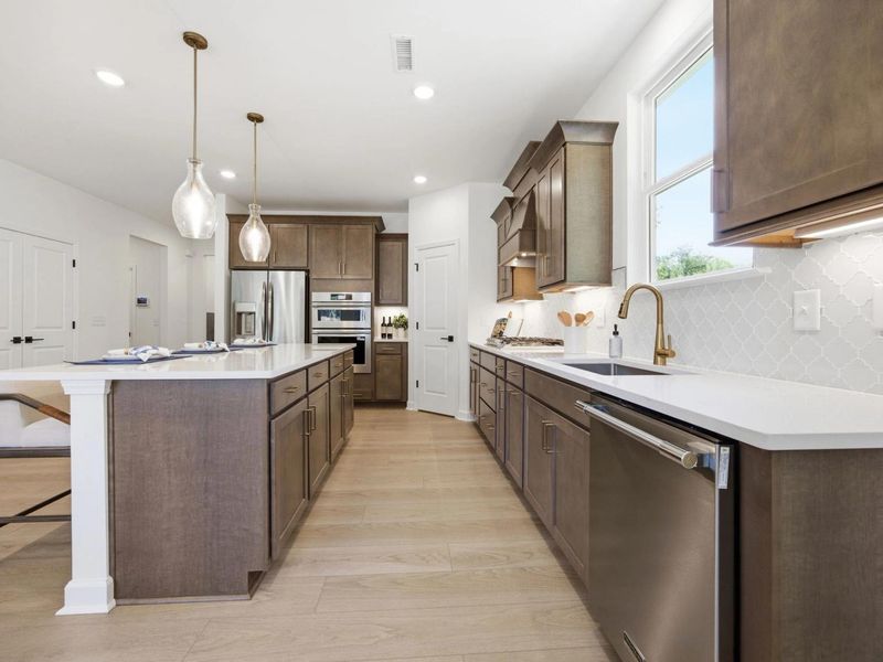 Representative furnished interior of a home built from the The Ashport G by Davidson Homes LLC in Enclave at Belmont, Belmont (Image 33).