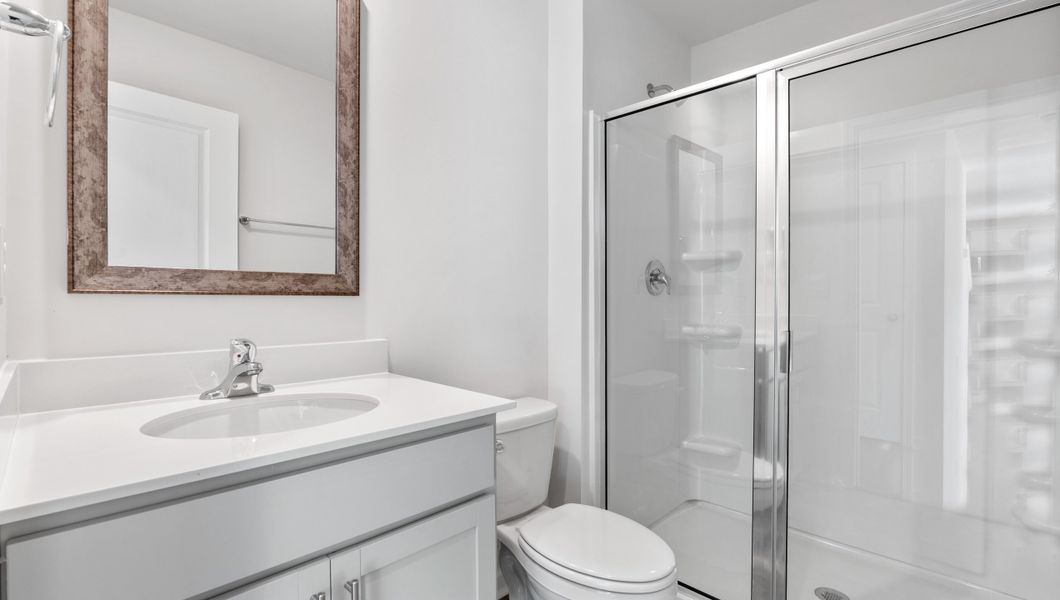 Representative furnished interior of a home built from the HAYDEN by D.R. Horton in Cascade Point, Seneca (Image 10).