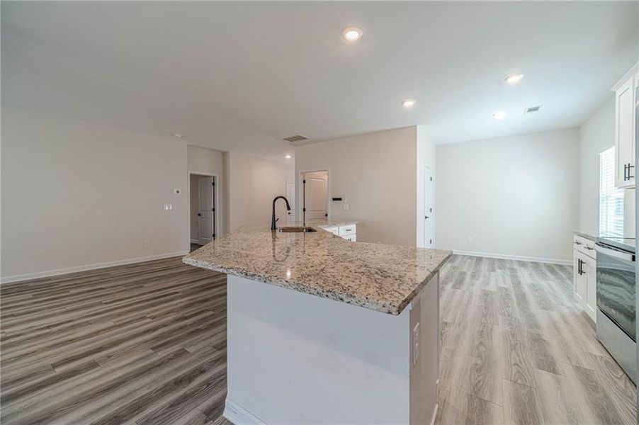 Furnished interior view inside a new home in , Dacula (Image 8).