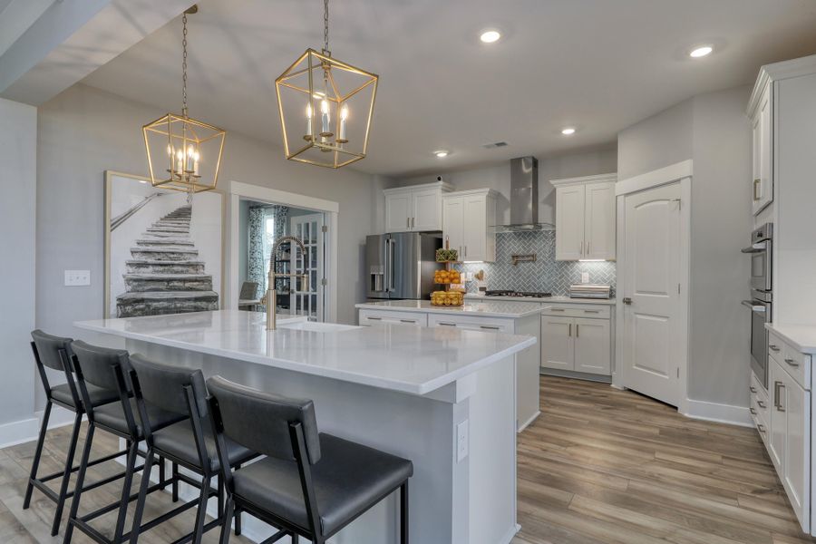Furnished interior view inside a new home in , Summerville (Image 5).