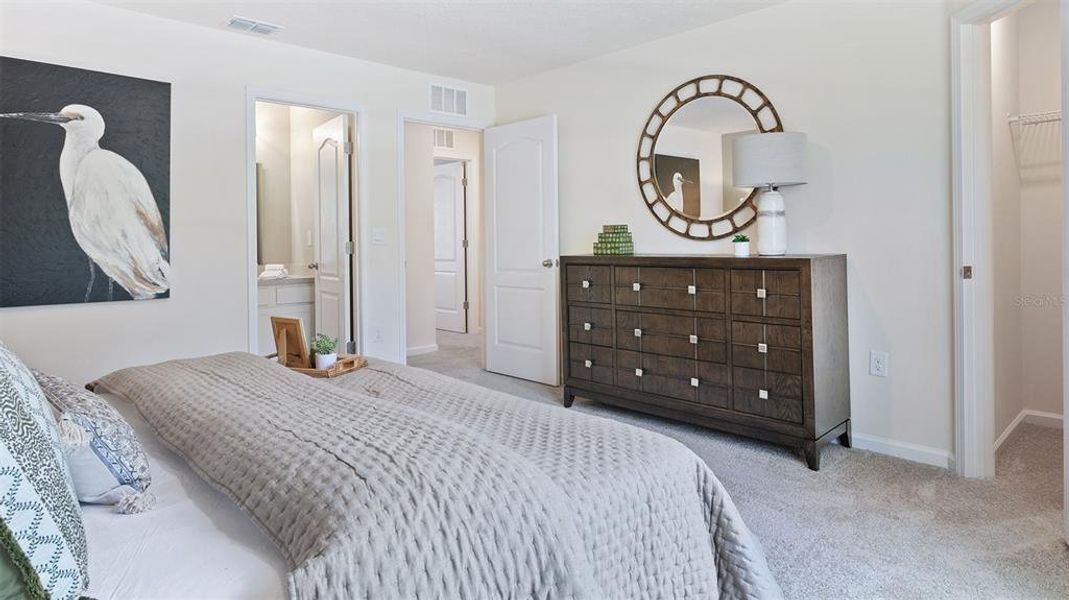 Furnished interior view inside a new home in Bridgewater, St. Augustine (Image 12).