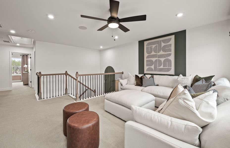 Furnished interior view inside a new home in Berkeley Mill, Cumming (Image 9).
