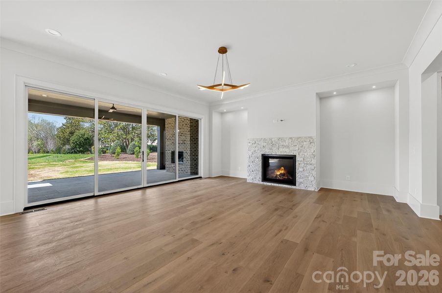 Spacious, unfurnished interior of a new home in , Mint Hill (Image 39).