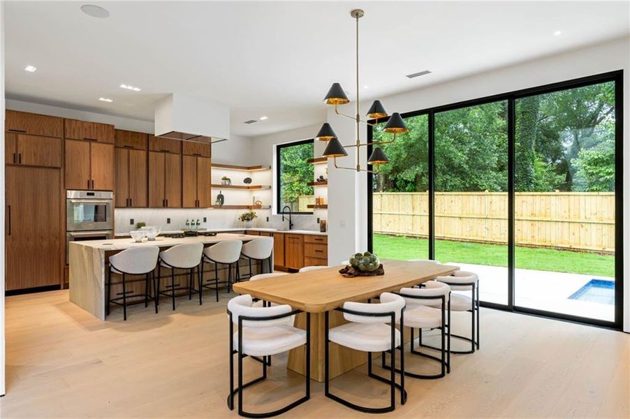 Furnished interior view inside a new home in , Atlanta (Image 51). Furnished interior view inside a new home in , Atlanta (Image 51).