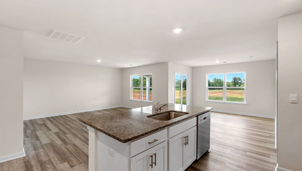 Furnished interior view inside a new home in Waverly Station, Greenwood (Image 8).