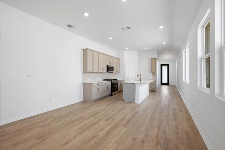 Dining Area and Kitchen