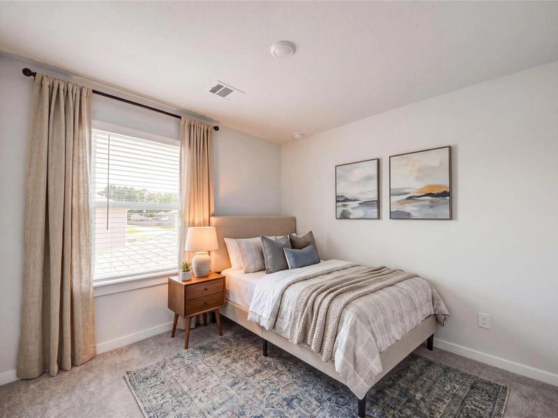 Furnished interior view inside a new home in Liberty Estates, Cleveland (Image 26).