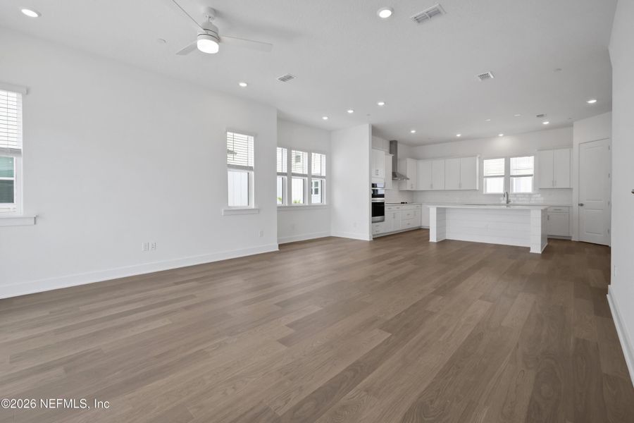 Spacious, unfurnished interior of a new home in North Beach Townhomes, Jacksonville Beach (Image 26). Spacious, unfurnished interior of a new home in North Beach Townhomes, Jacksonville Beach (Image 26).