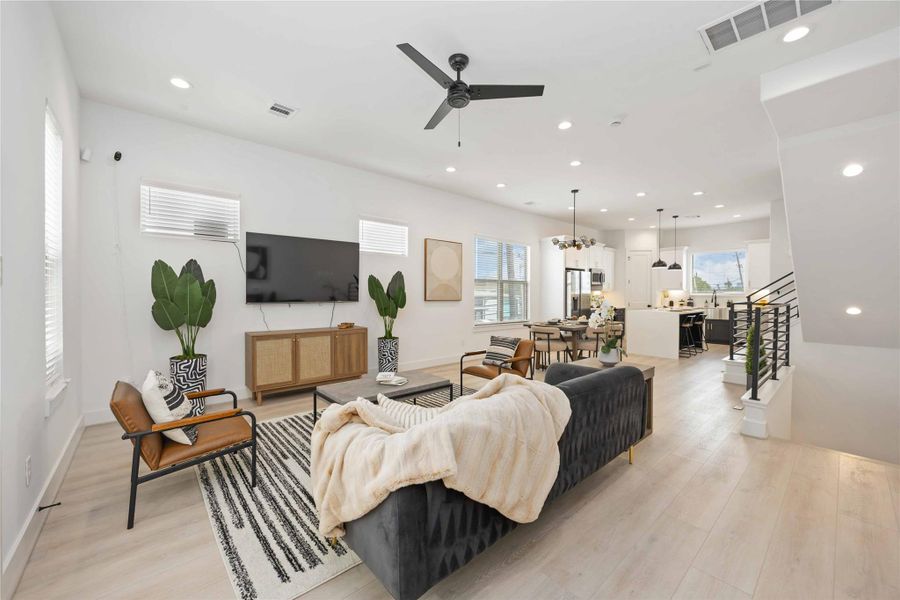 Living area. Photo of the model home. Finishes & specifications may vary. Living area. Photo of the model home. Finishes & specifications may vary.