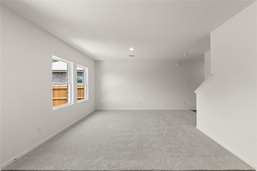 Spacious, unfurnished interior of a new home in Meadow Park, Melissa (Image 16). Spacious, unfurnished interior of a new home in Meadow Park, Melissa (Image 16).